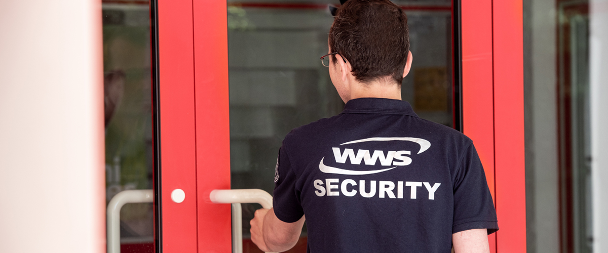 Tür, Sicherheitsmitarbeiter, WWS